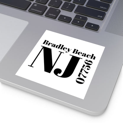 Bradley Beach, NJ 07756 Sticker