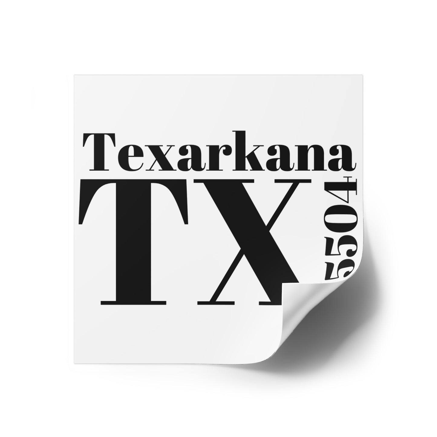 Texarkana, TX 75504 Sticker