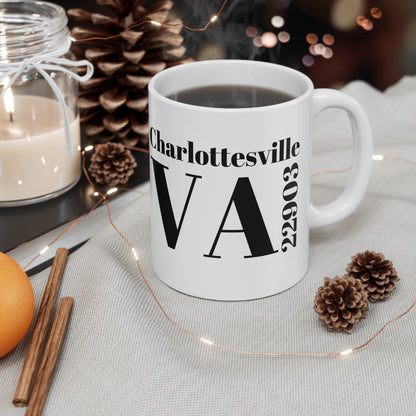 Charlottesville, VA 22903 Mug