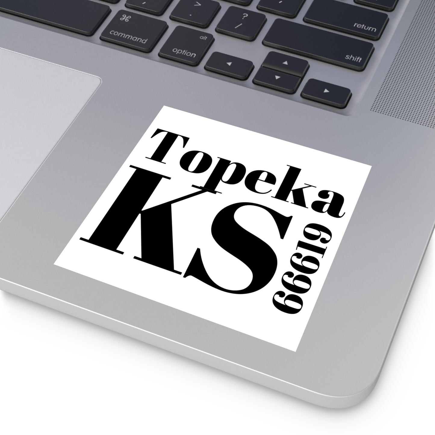 Topeka, KS 66619 Sticker