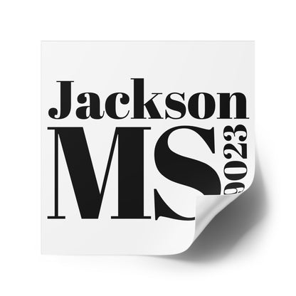 Jackson, MS 39023 Sticker