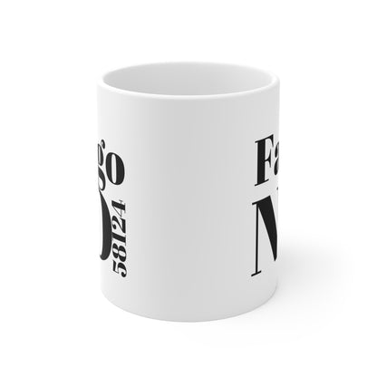 Fargo, ND 58124 Mug