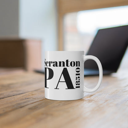 Scranton, PA 18510 Mug