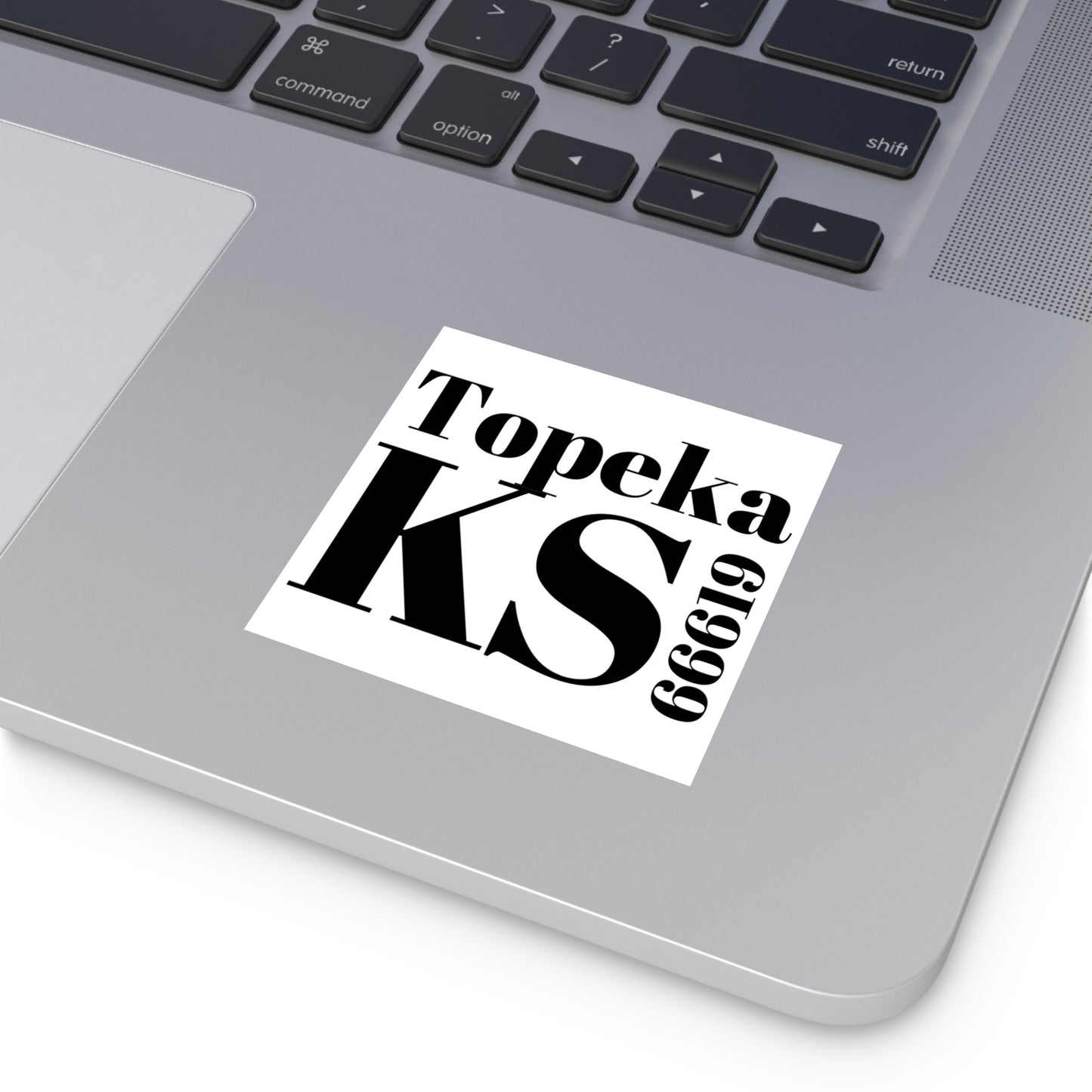 Topeka, KS 66619 Sticker