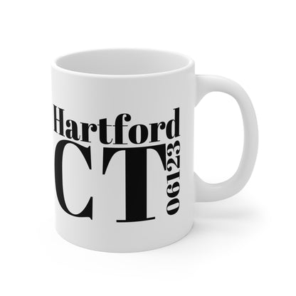 Hartford, CT 06123 Mug