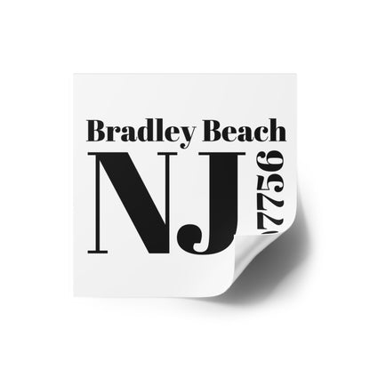 Bradley Beach, NJ 07756 Sticker