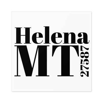 Helena, MT 27587 Sticker