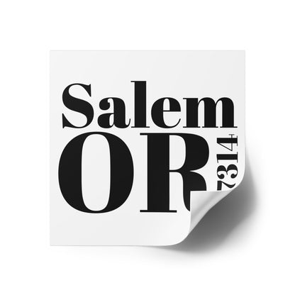 Salem, OR 97314 Sticker