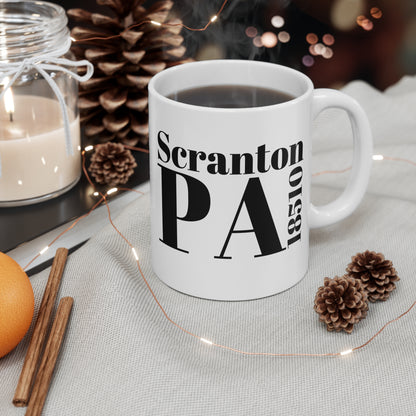 Scranton, PA 18510 Mug