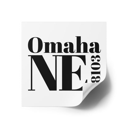 Omaha, NE 68103 Sticker