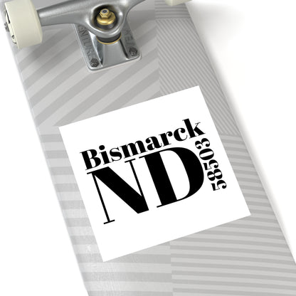 Bismarck, ND 58503 Sticker