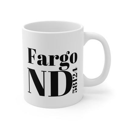 Fargo, ND 58124 Mug