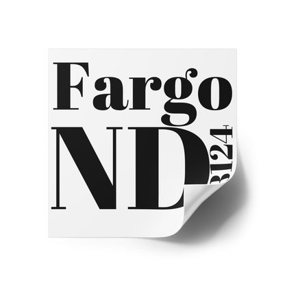 Fargo, ND 58124 Sticker