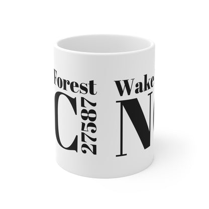 Wake Forest, NC 27587 Mug