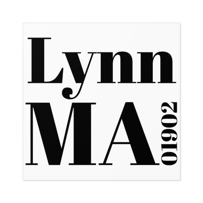 Lynn, MA 01902 Sticker