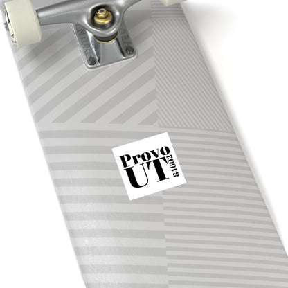 Provo, UT 84602 Sticker