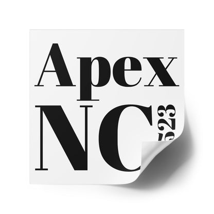 Apex, NC 27523 Sticker