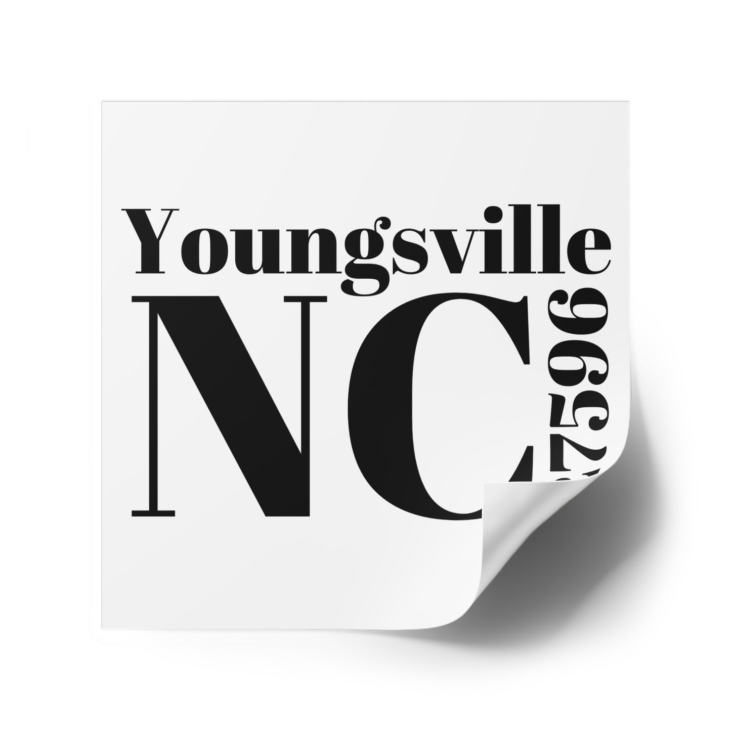 Youngsville, NC 27596 Sticker