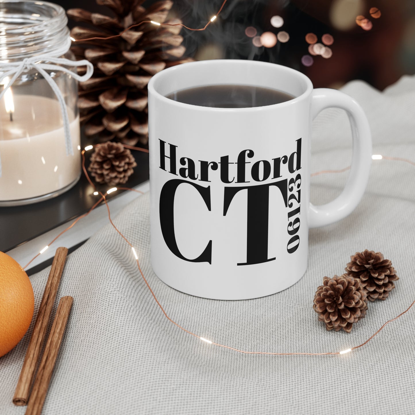 Hartford, CT 06123 Mug