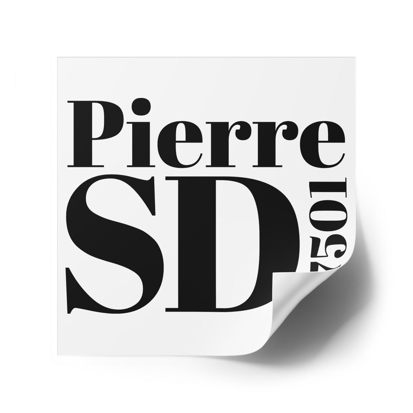 Pierre, SD 57501 Sticker