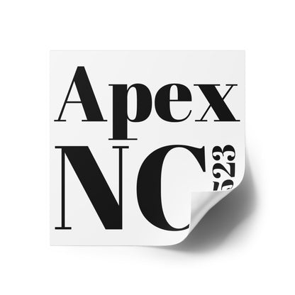 Apex, NC 27523 Sticker