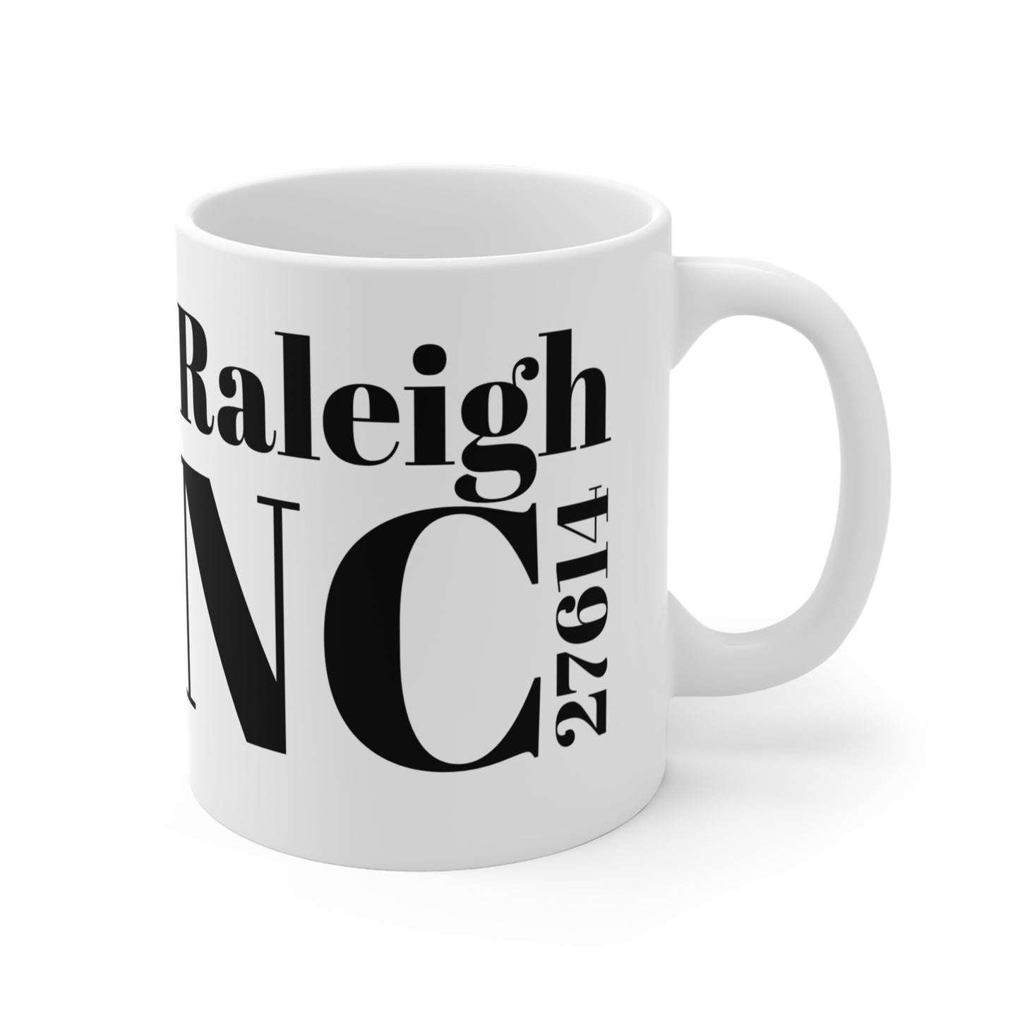 Raleigh, NC 27614 Mug