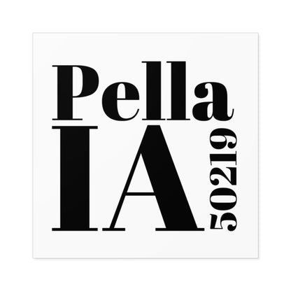 Pella, IA 50219 Sticker