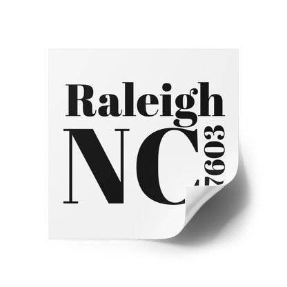 Raleigh, NC 27603 Sticker