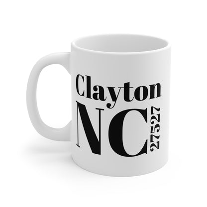 Clayton, NC 27527 Mug