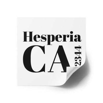 Hesperia, CA 92344 Sticker