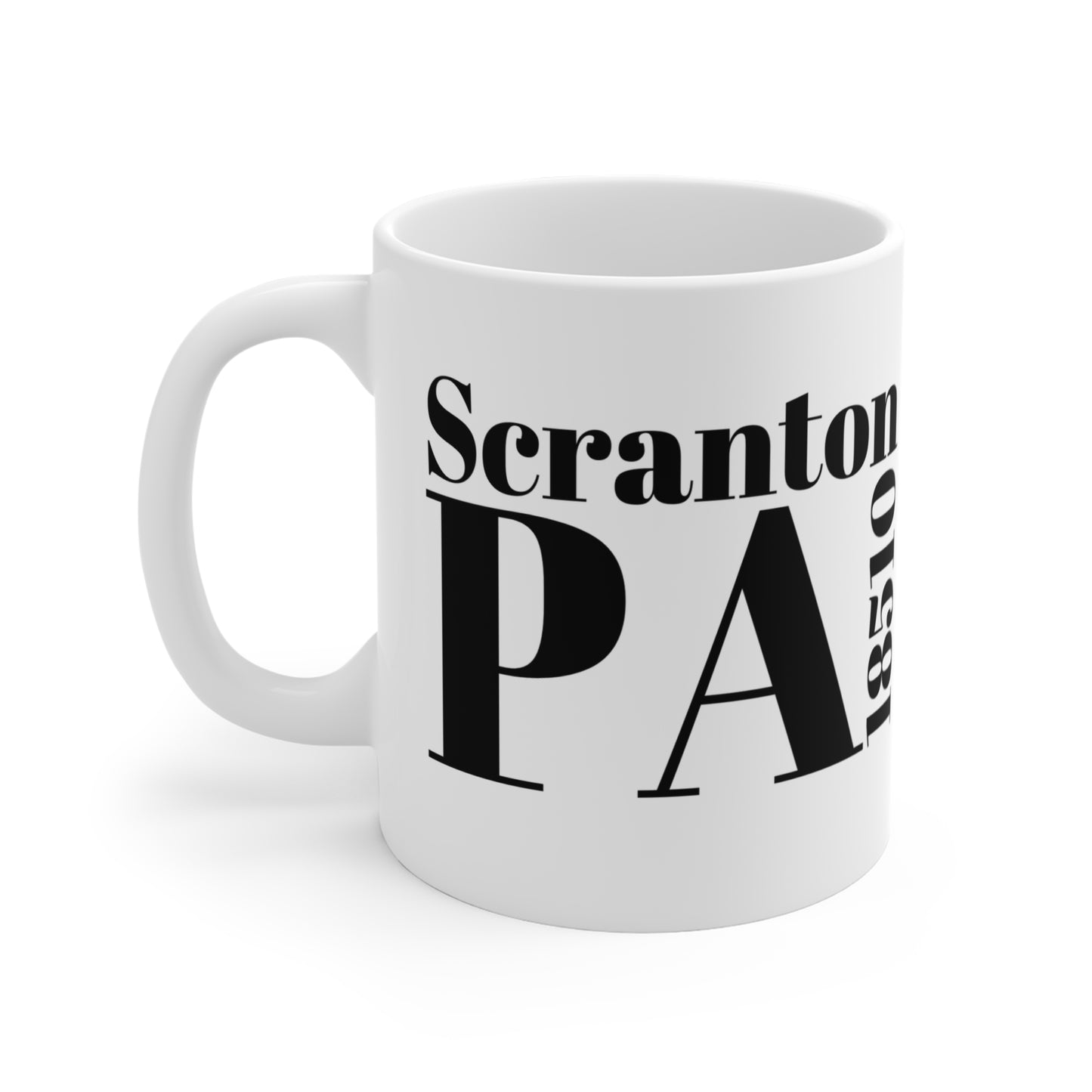 Scranton, PA 18510 Mug