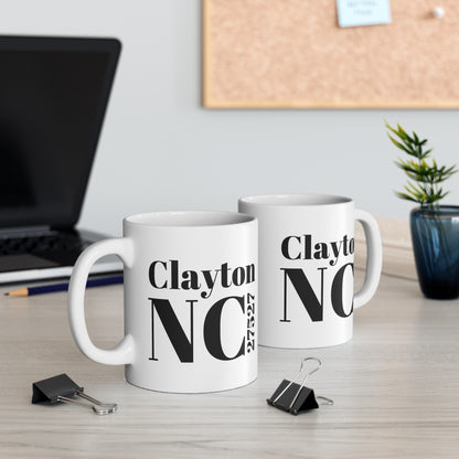 Clayton, NC 27527 Mug