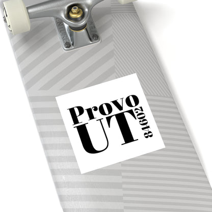 Provo, UT 84602 Sticker