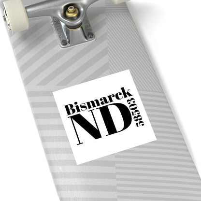 Bismarck, ND 58503 Sticker