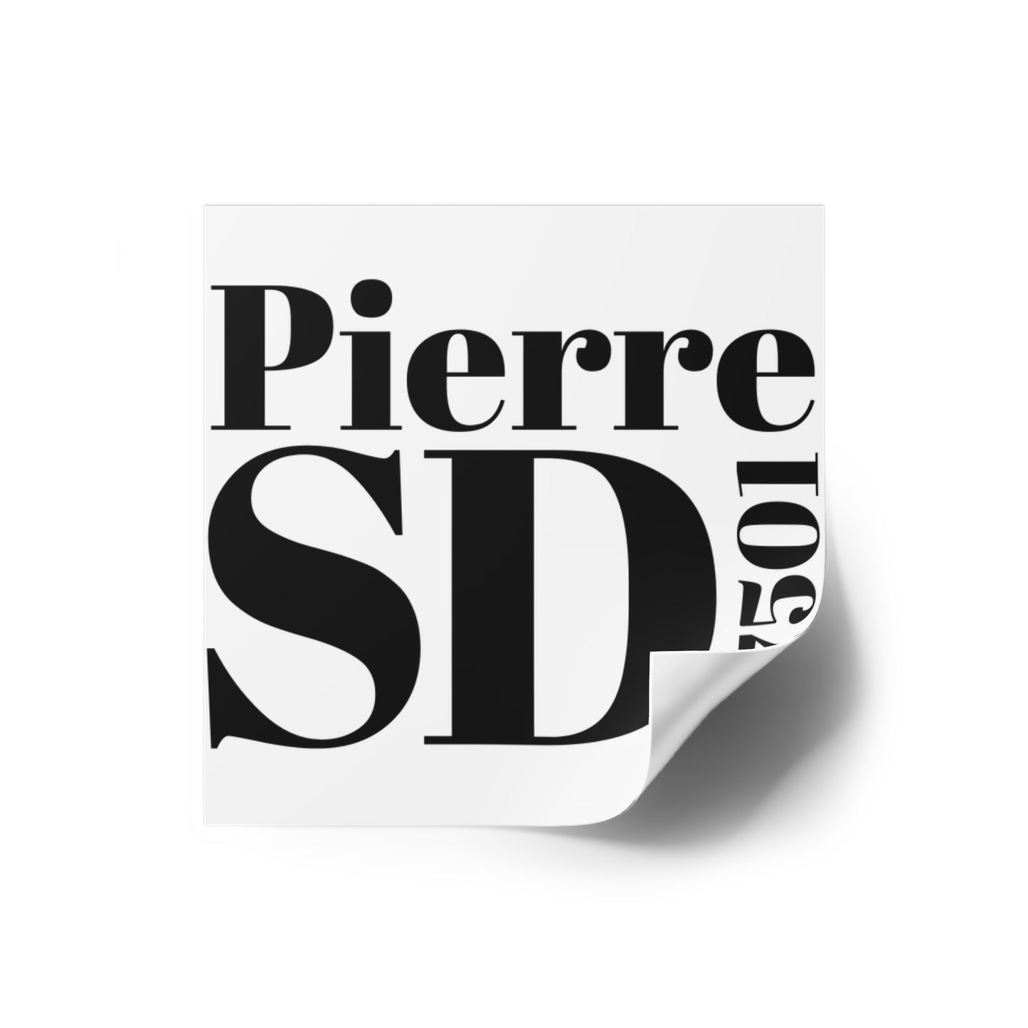 Pierre, SD 57501 Sticker