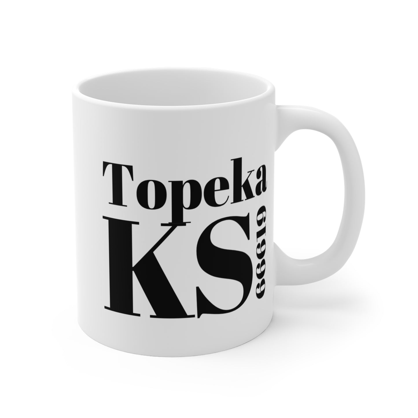 Topeka, KS 66619 Mug