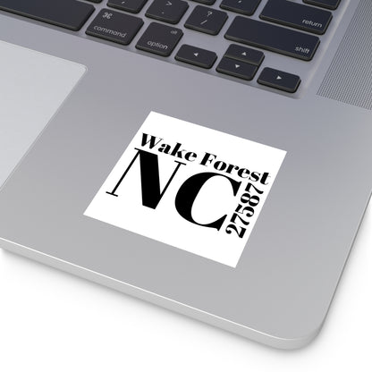 Wake Forest, NC 27587 Sticker