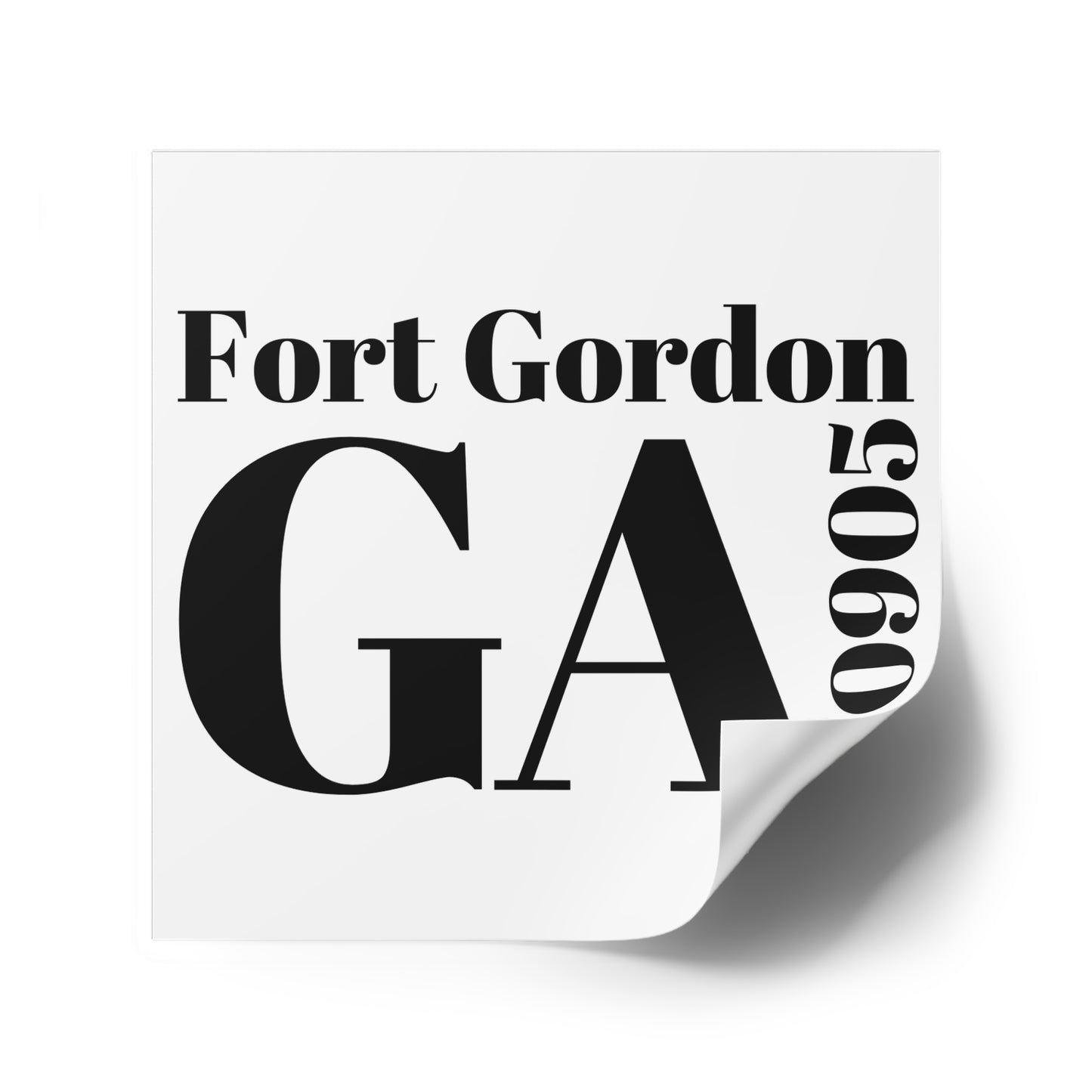 Fort Gordon, GA 30905 Sticker