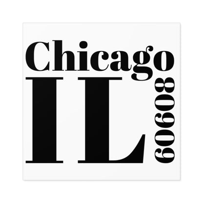 Chicago, IL 60608 Sticker