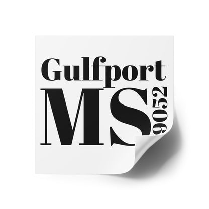 Gulfport, MS 39052 Sticker