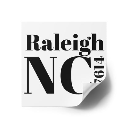 Raleigh, NC 27614 Sticker