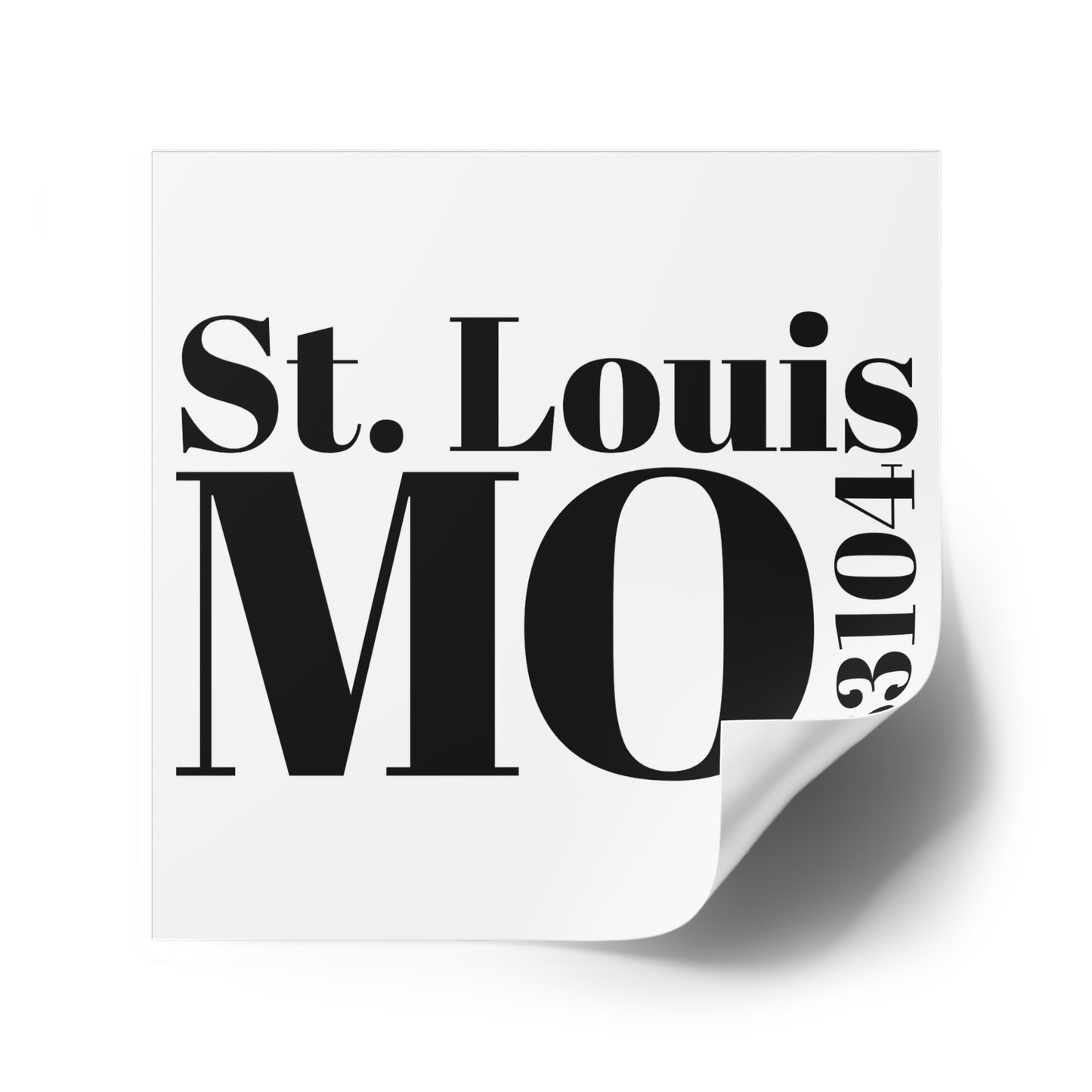 St. Louis, MO 63104 Sticker