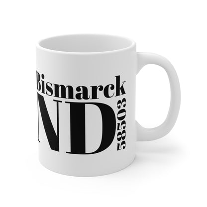 Bismarck, ND 58503 Mug