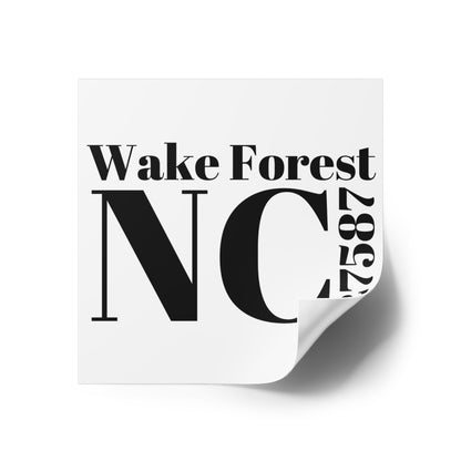 Wake Forest, NC 27587 Sticker