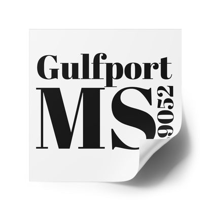 Gulfport, MS 39052 Sticker