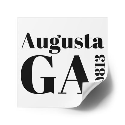 Augusta, GA 30813 Sticker