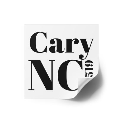 Cary, NC 27519 Sticker