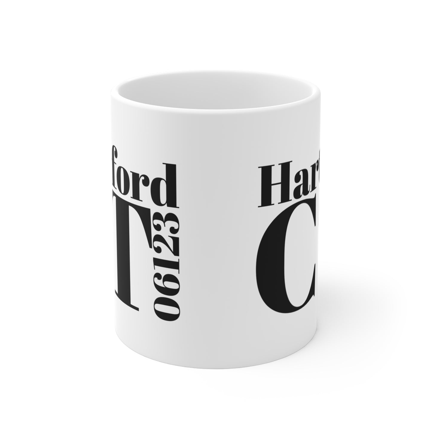 Hartford, CT 06123 Mug