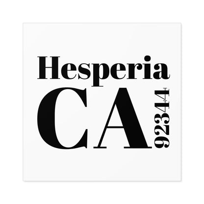 Hesperia, CA 92344 Sticker