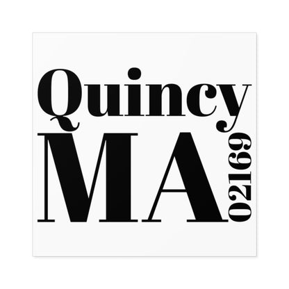 Quincy, MA 02169 Sticker